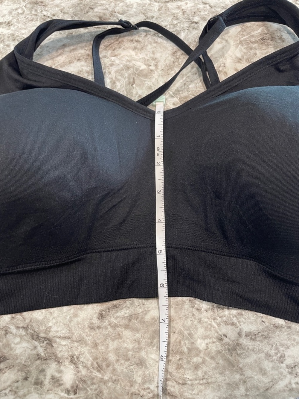 PINK Victoria's Secret Black Cross-Back Wireless Bra size XL NWT - Picture 8 of 8
